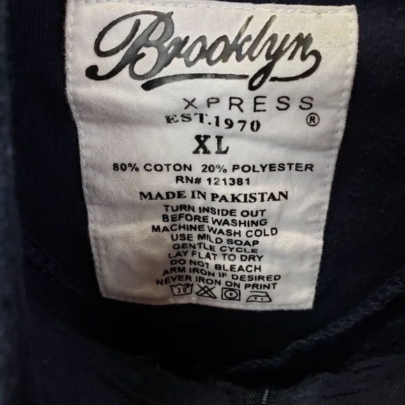 Brooklyn Express Blue & Gold Varsity Jacket size XL - Picture 7 of 10